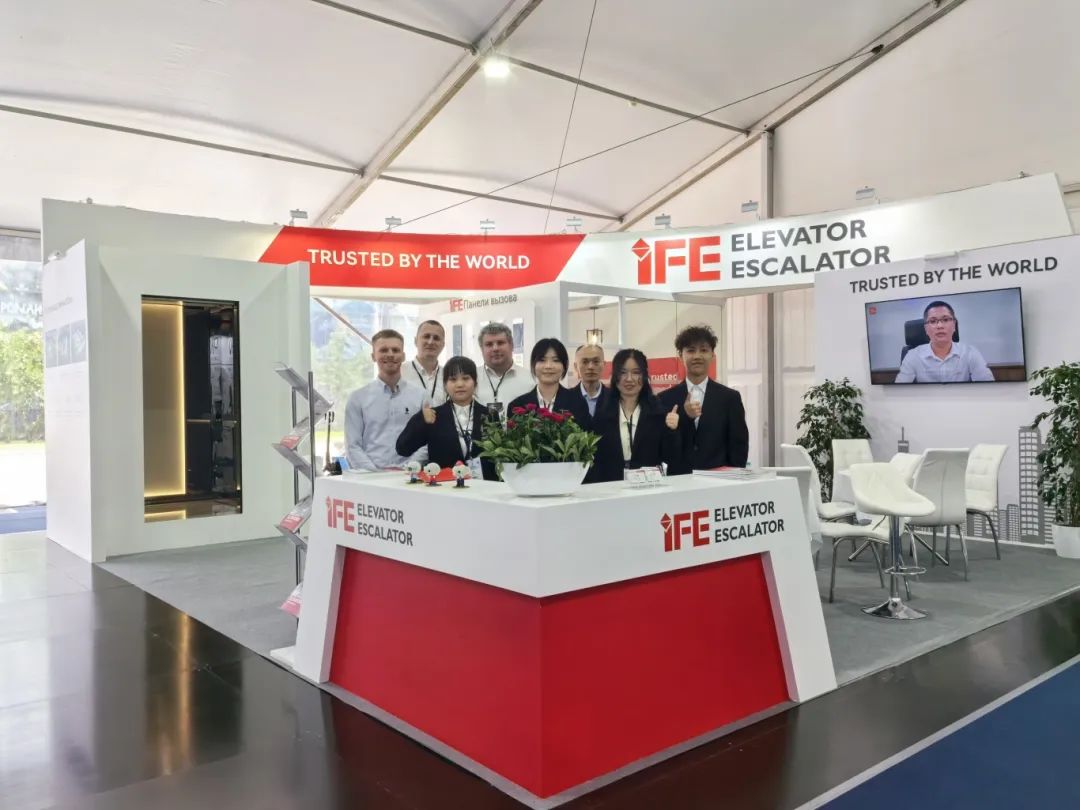 载誉而归！3499拉斯维加斯电梯（IFE）闪灼2025俄罗斯莫斯科国际电梯展